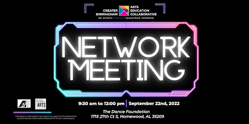 Arts Education Network Meeting, Sept 22, 2022