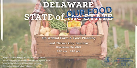4th Annual Farm & Food Planning and Networking Seminar