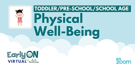 Toddler/Pre-School Physical Well-Being -   Zoomba