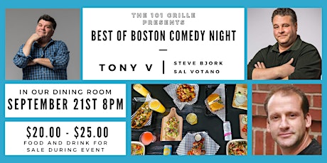 Comedy Night Series at The 101 Grille