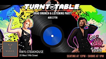 Turnt-Table: Listening Party & Drag Brunch