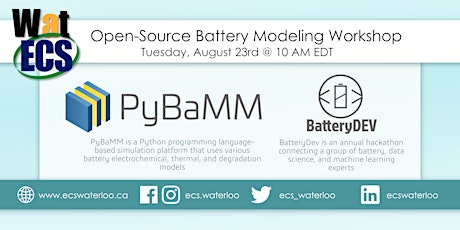 Open Source Battery Modeling Workshop