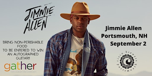 The Harbor Agency Presents Jimmie Allen at Cisco Brewers Portsmouth, NH