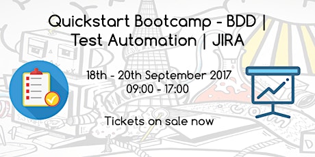 Quickstart Bootcamp - BDD | Test Automation | JIRA  primary image