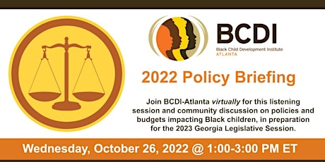 BCDI-Atlanta's 2022 Policy Briefing