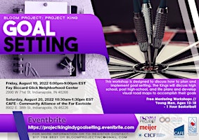 Project King Indy Presents: Goal Setting