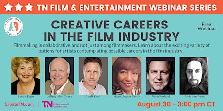 Creative Careers in the Film Industry