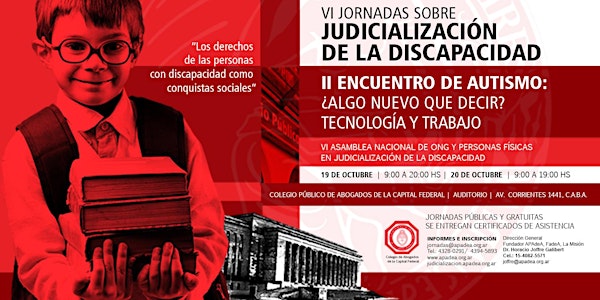 VI Jornadas sobre Judicialización de la Discapacidad