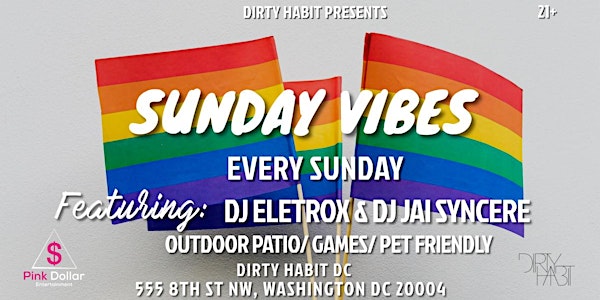 Sunday Vibes! LGBTQ+ Inclusive Outdoor Event!