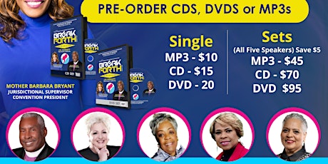 Pre-Order CDs, DVDs or MP3s - 56th Annual State Women's Convention