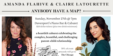 Anybody Have a Map?  A Cabaret with Amanda Flahive & Claire Latourette