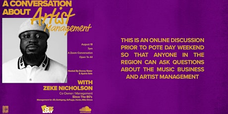 A Conversation About Music with Zeke Nicholson