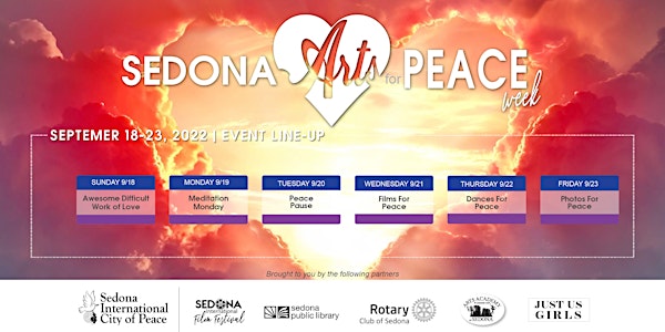 Sedona Arts for Peace Week -  Select Events!