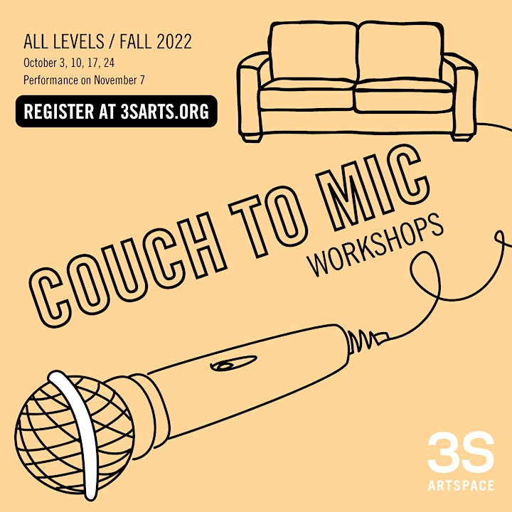 Couch to Mic - Adult Comedy Performance Training (REGISTRATION FULL) image