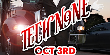 Tech N9ne Live in Peterborough October 3rd at The Venue