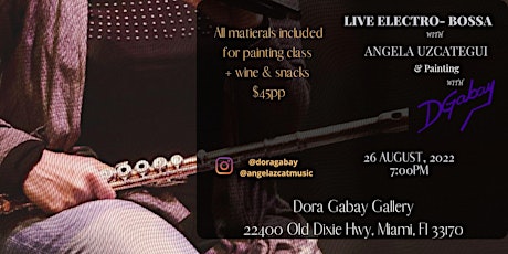 Live Electro-Bossa & painting class