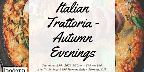 Italian Trattoria - Autumn Evenings
