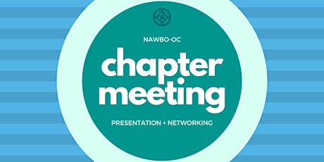 NAWBO-OC Monthly Chapter Meeting - October 2022