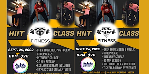 HIIT Class at Let's Roll Fresno