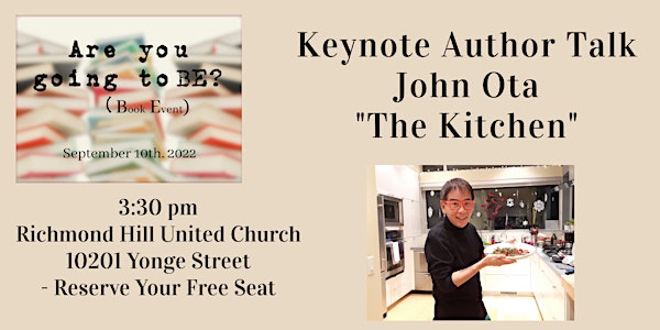 Author Event - John Ota, The Kitchen