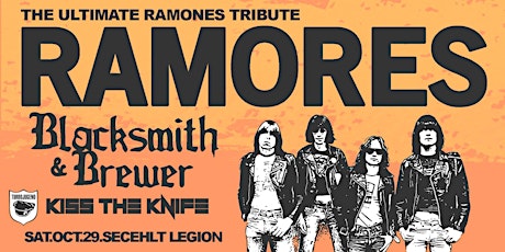 HALLOWEEN WEEKEND with RAMORES, Ramones Tribute!