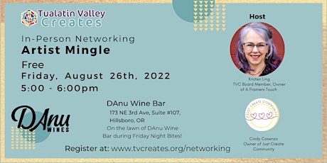 TVC August Networking Event: Artist Mingle
