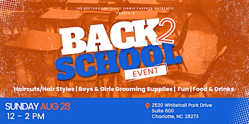 Back to School Outreach for Single Parent Families