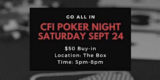 Poker Tournament Fundraiser
