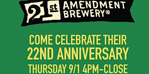21st Amendment's Birthday Party!