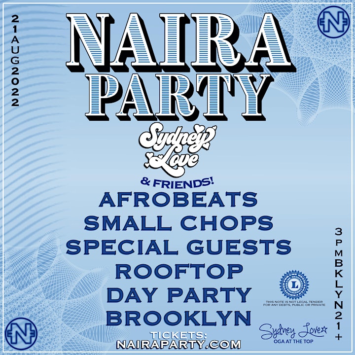 NAIRA: A Day in Lagos! (Afrobeats on a Roof) image
