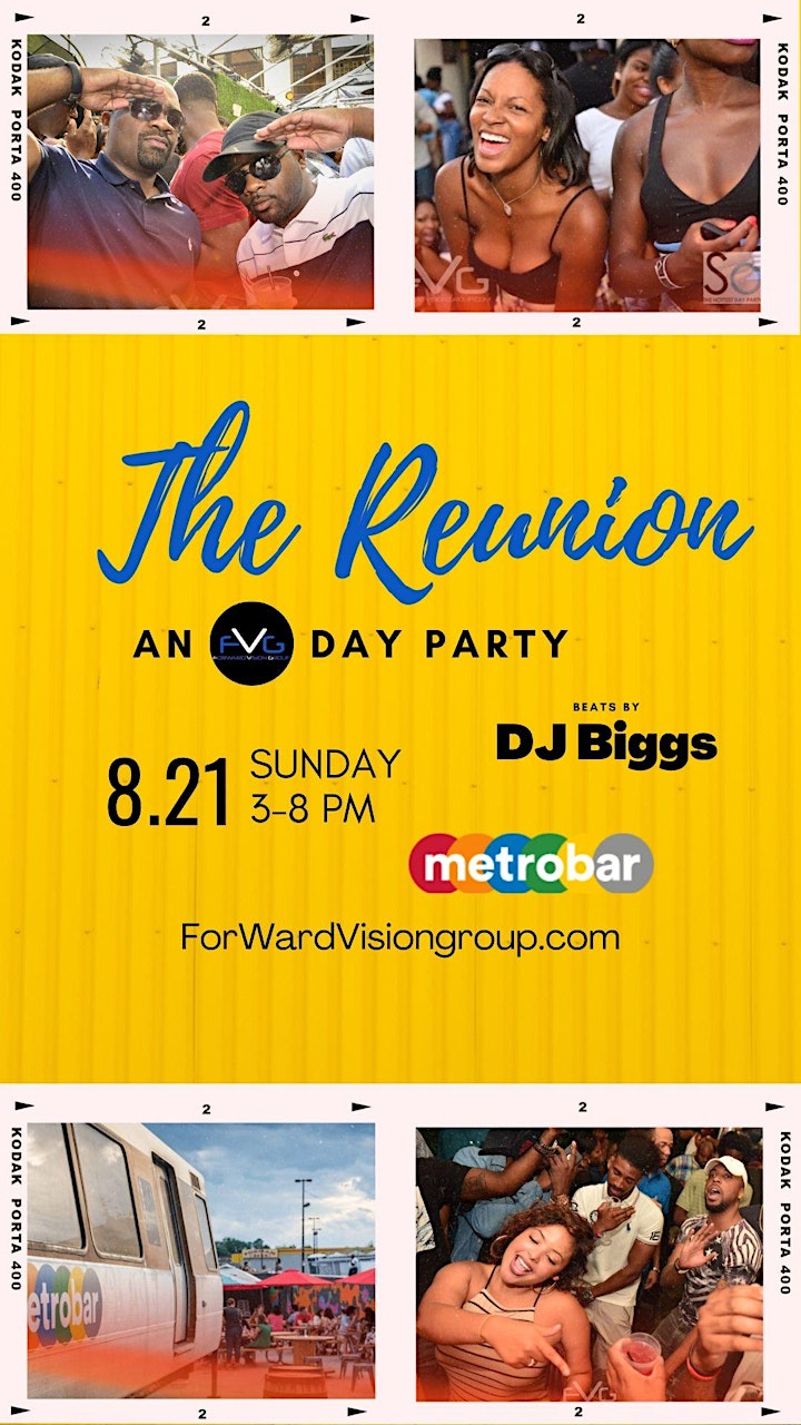 The Reunion ...An FVG Day Party :: Sun. 8/21/22 @MetroBar [DC] image