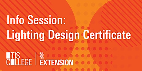 Lighting Design Certificate Info Session