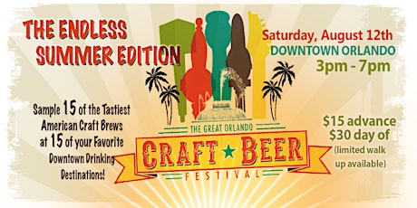 Great Orlando Craft Beer Festival "The Endless Summer Edition' primary image