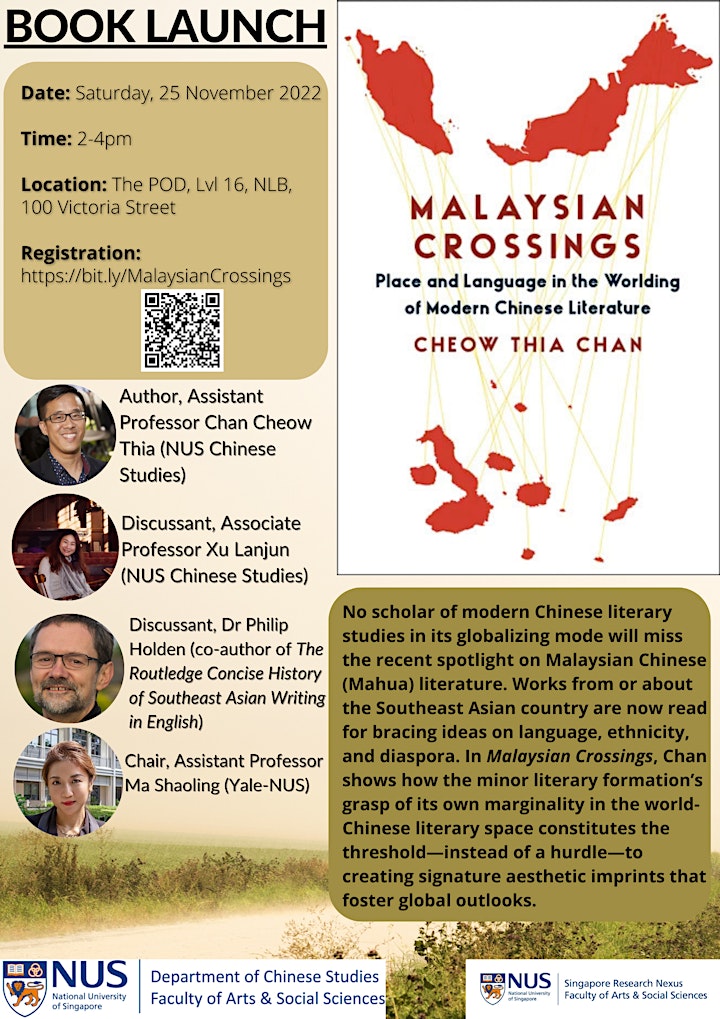 Book Launch: Malaysian Crossings image