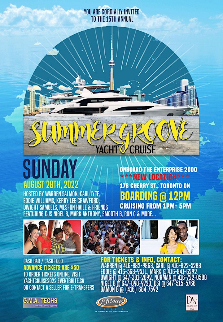 .:::Summer Groove Yacht Cruise 2022:::. image