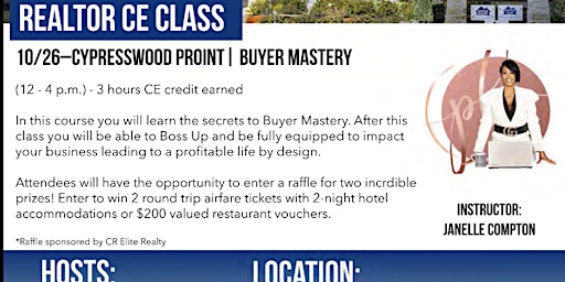 Buyer Mastery Real Estate CE Class 10597 - 44121