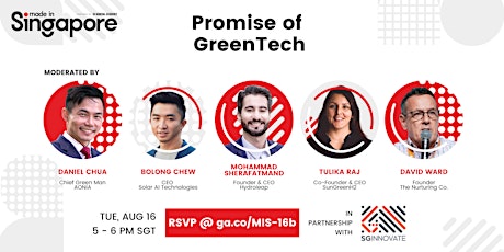 Made in Singapore | Promise of GreenTech