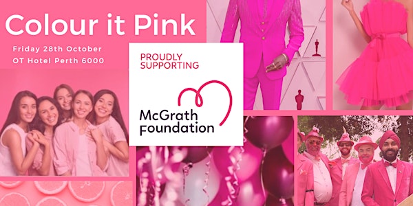 Colour it Pink - Supporting the McGrath Foundation