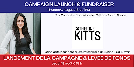 Catherine Kitts Campaign Launch & Fundraiser