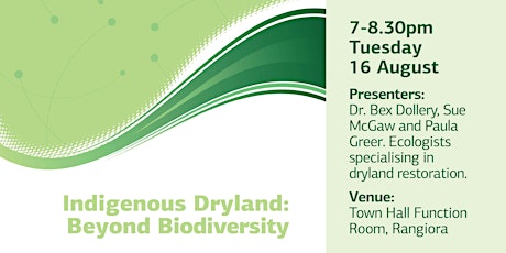 Biodiversity Winter Series 4 - Indigenous Dryland - Beyond Biodiversity primary image