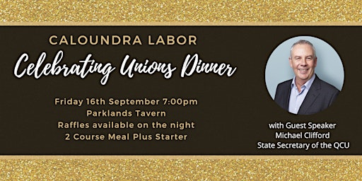 Celebrating Unions Dinner