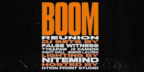 BOOM REUNION 2017 primary image