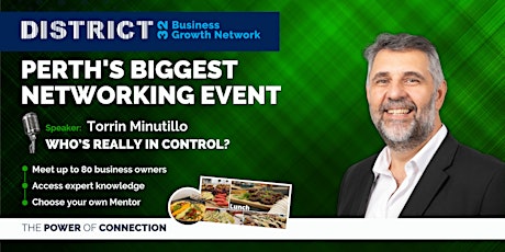Perth’s Biggest Networking Event – Everyone Welcome - Thu 8 Sept