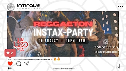 Intirave Cardiff | Reggaeton Instax Party
