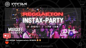 Intirave Bristol | Reggaeton Instax Party