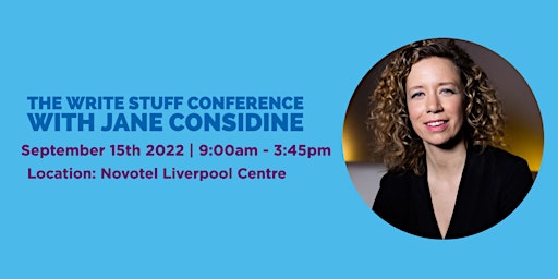 The Write Stuff Conference with Jane Considine in Liverpool
