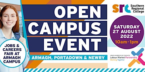 Southern Regional College Open Campus Events August 2022
