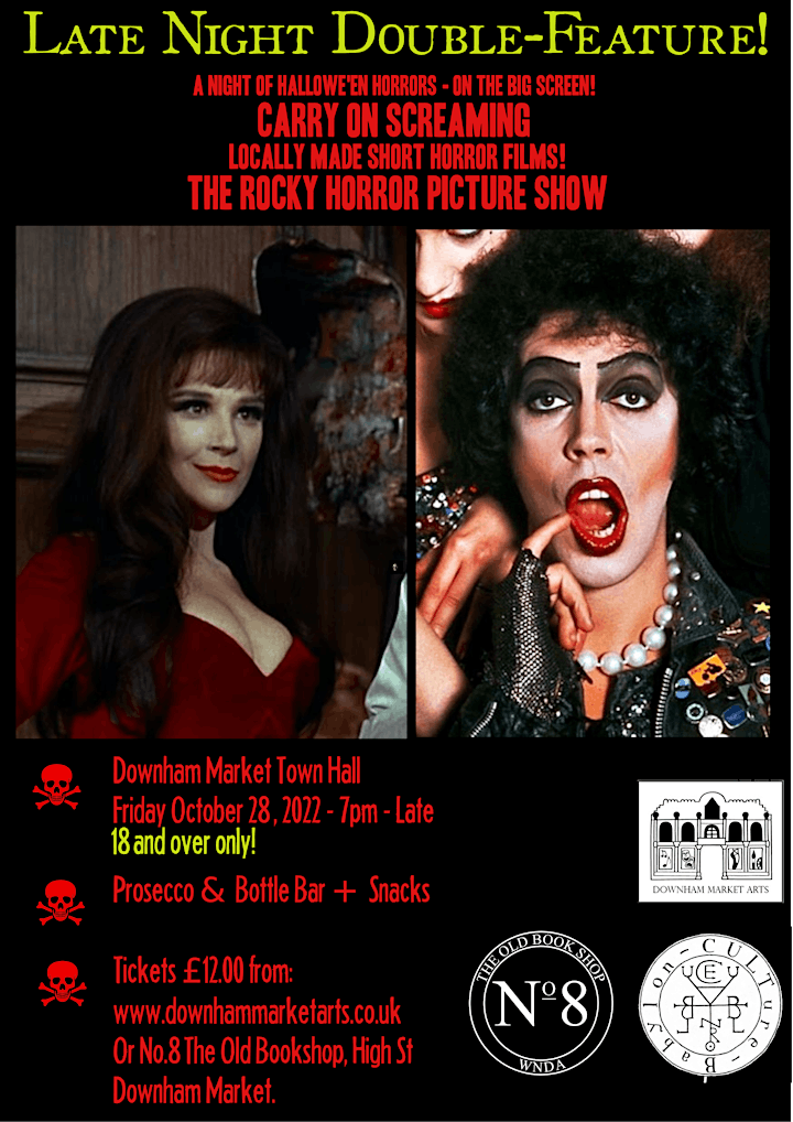 Hallowe'en Late Night Double Feature - Carry on Screaming and Rocky Horror! image