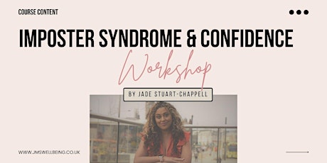 Imposter syndrome & Confidence workshop with a degree qualifed therapist
