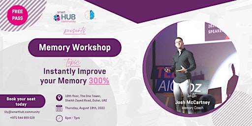 Workshop - Instantly  Improve Your Memory  by 300%